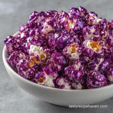 Sweet Galaxy Popcorn Mix in 17 Minutes Recipe Card