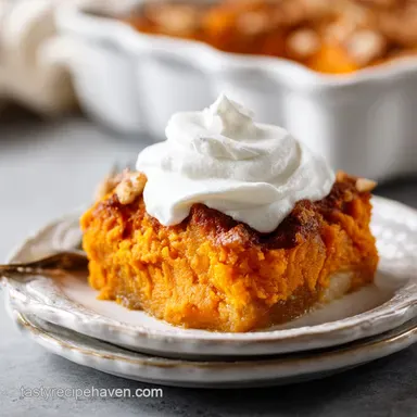 Sweet Potato Casserole with Marshmallows: For 12 Servings Recipe Card