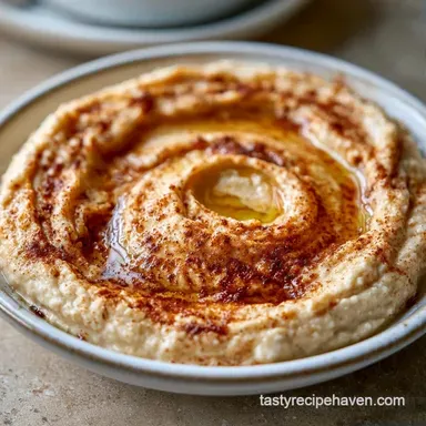 Tatooine Roasted Red Pepper Hummus (30m) Recipe Card