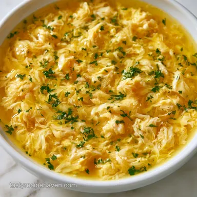 Egg Drop Soup in 15 Minutes Recipe Card