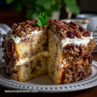 Butter Pecan Cake Recipe: Ultra-Moist Scratch Made Recipe Card