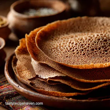 Injera: Authentic Ethiopian Teff Bread Recipe (Spongy Sour)
