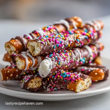 Valentine's Pretzels Recipe in 25 Minutes Recipe Card