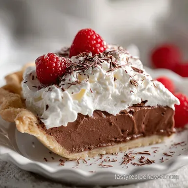 Chocolate Cream Pie in 35 Minutes: Silky Custard Recipe Card