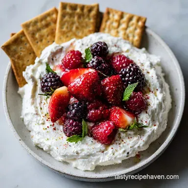 Silky Fruit Dip Recipe: Ready in 5 Minutes Recipe Card