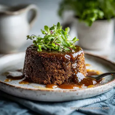 Sticky Toffee Pudding Recipe in 45 Minutes Recipe Card