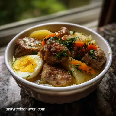 Souse Recipe: Zesty, Chilled Pork with Scotch Bonnet Heat Recipe Card