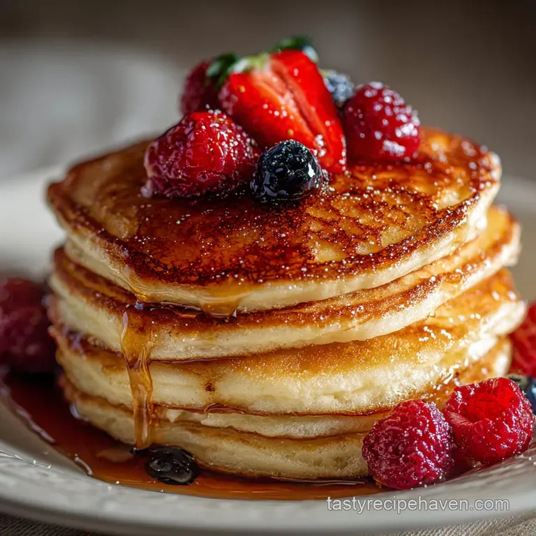 3 Ingredient Pancakes: Ultimate Fluffies Ready Fast