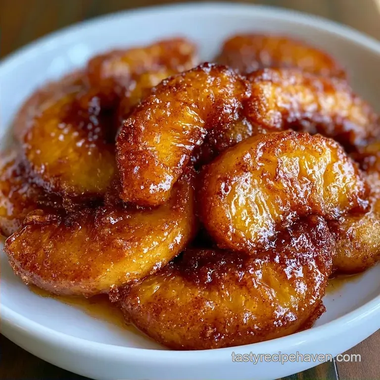 Caramelized Brown Sugar Peaches