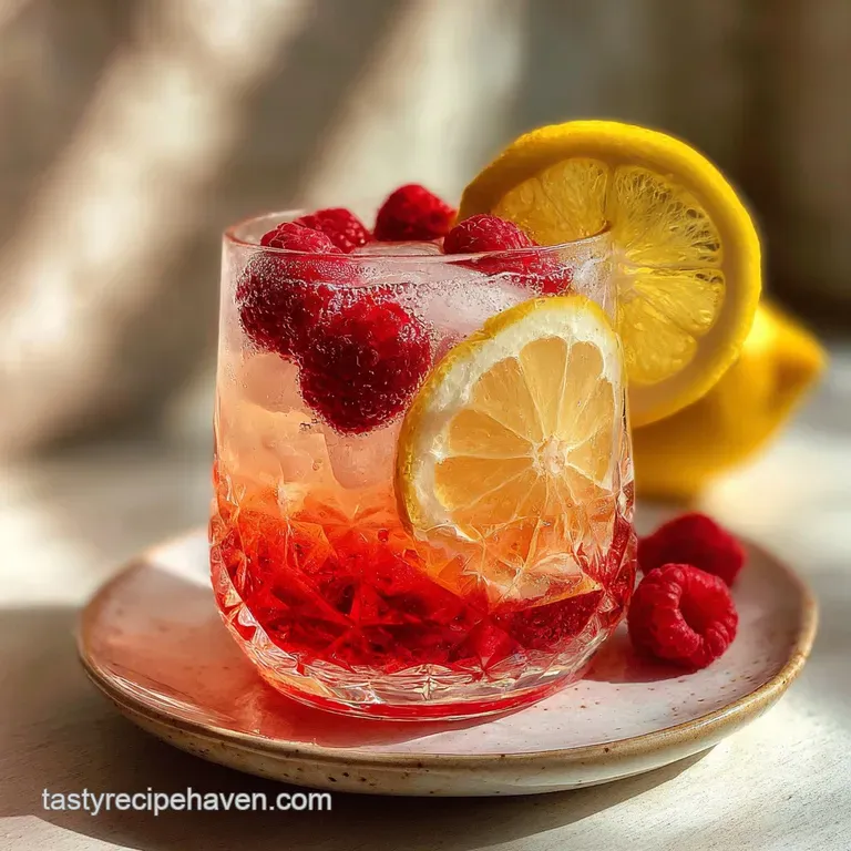Chambord Drink Recipe with Raspberry
