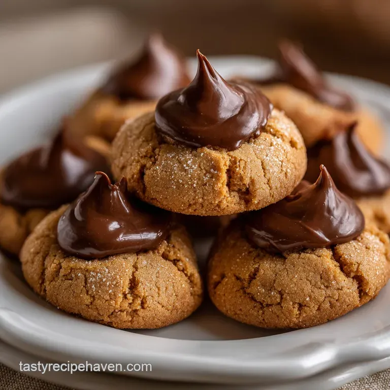 Peanut Butter Blossom Cookies: Chewy and Soft Recipe