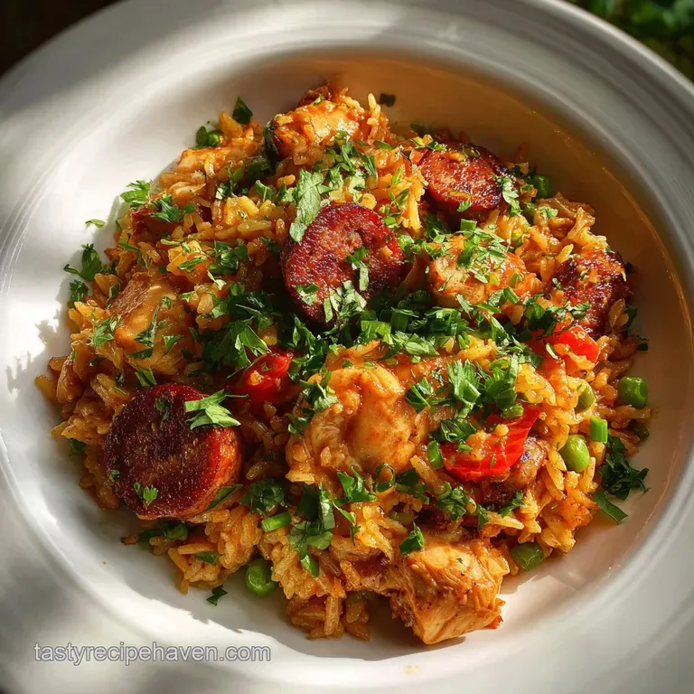 Chicken and Sausage Jambalaya Recipe