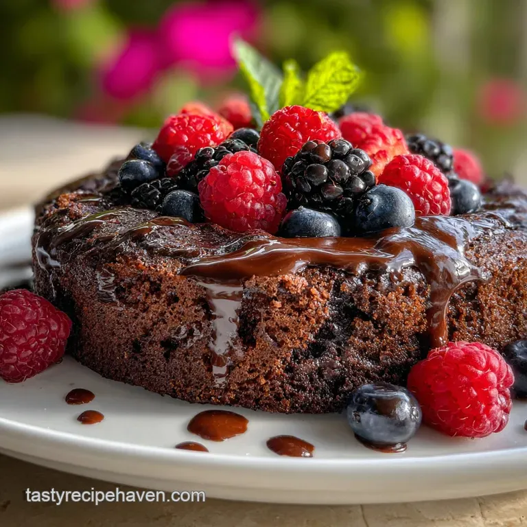 Chocolate Brownie Cake Mix Recipe