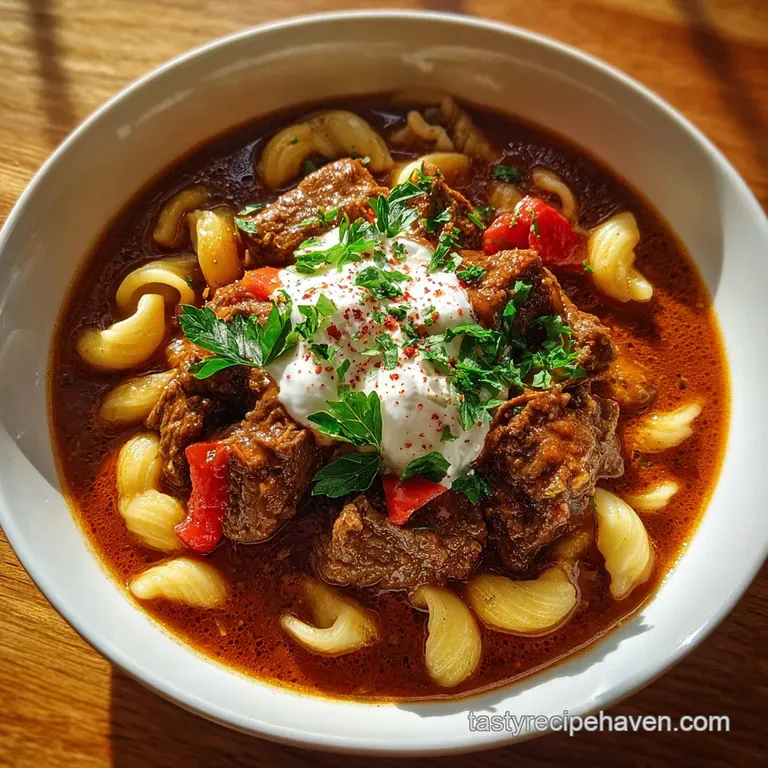 Classic Goulash: Rich Hungarian Stew