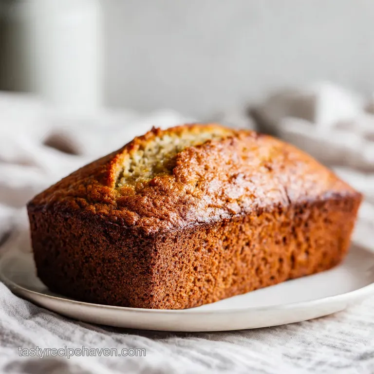 Banana Bread: A Moist and Velvety Loaf
