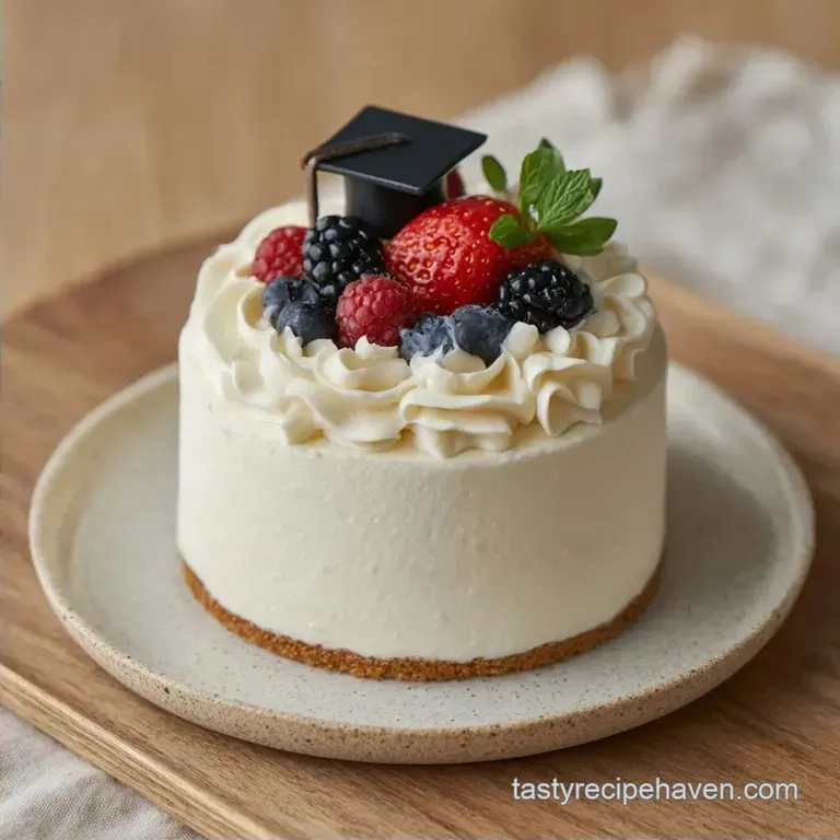 College Graduation Cake: Simple and Sturdy