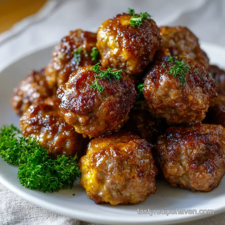 Air Fryer Meatballs: Golden Tender and Never Fussy presentation