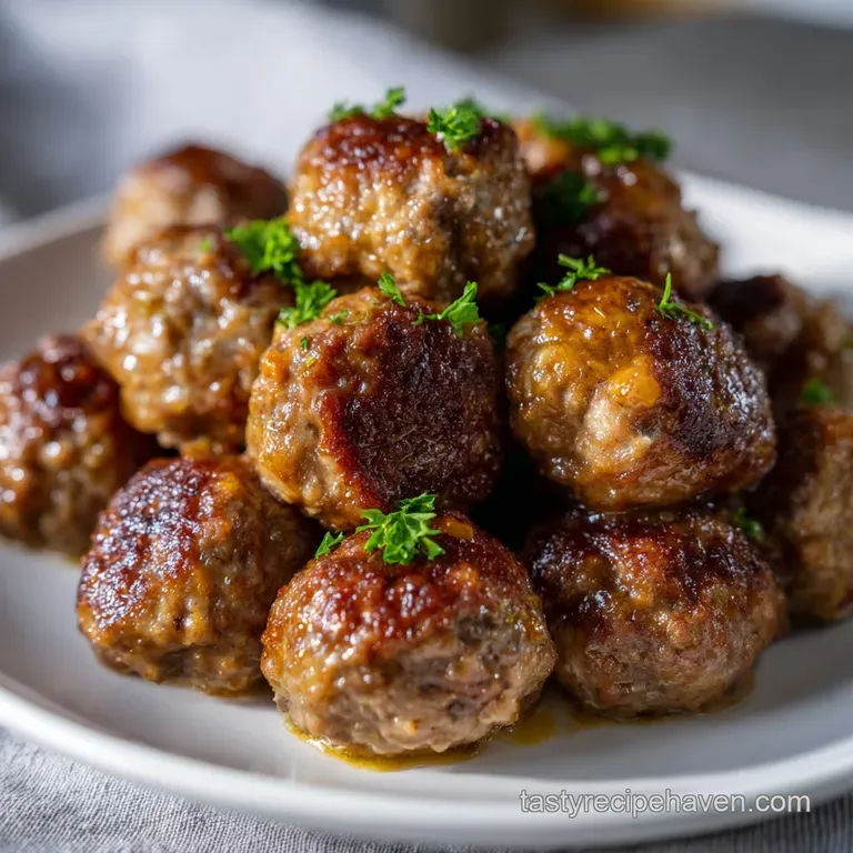 Air Fryer Meatballs: Golden Tender and Never Fussy