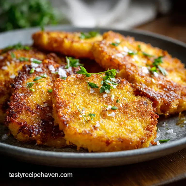 Cornmeal Mush: Grandmas Golden Slice Recipe presentation