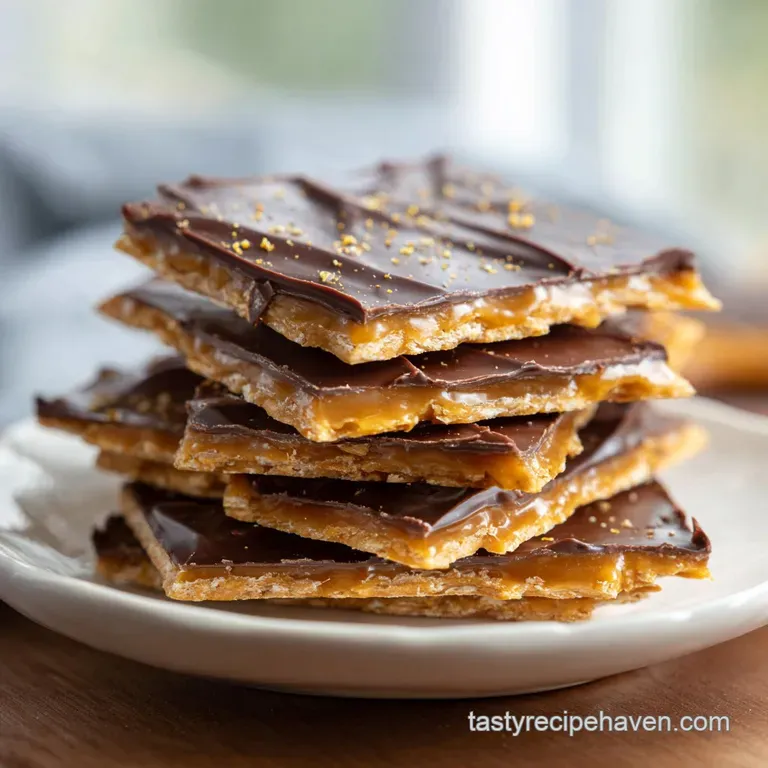 Christmas Crack Recipe: Saltine Cracker Toffee