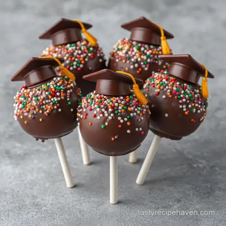 Easy Graduation Cake Pops: Velvety and Moist