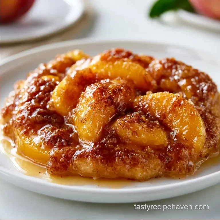 Easy Peach Cobbler: Golden and Crumbly