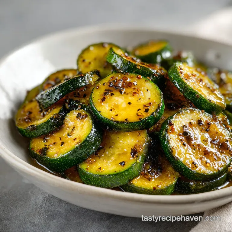 Easy Sauteed Zucchini: Golden and Garlicy