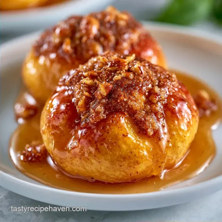 Easy Seasonal Peach Dessert: Honey-Glazed Crumble