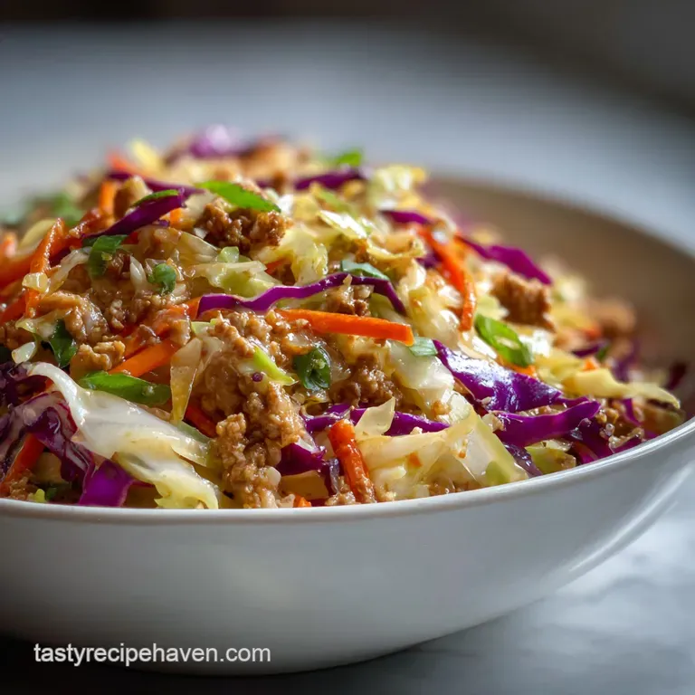 Egg Roll in a Bowl: Quick One-Pan Meal