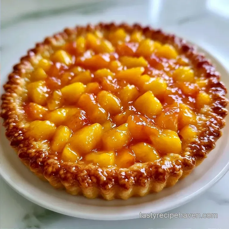 Fresh Peach Bars with Almond Flour