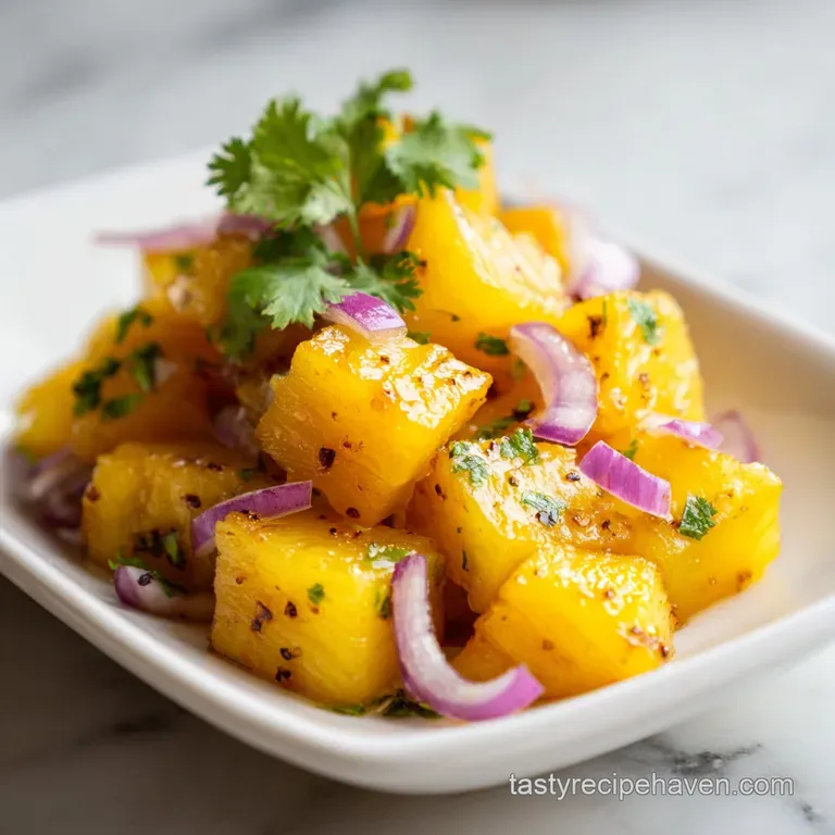 Pineapple Salsa: Zesty and Bright