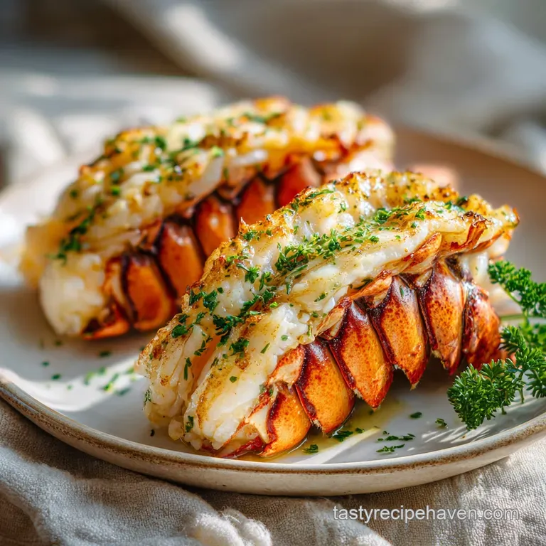 Lobster Tail with Garlic Butter: Silky & Rich