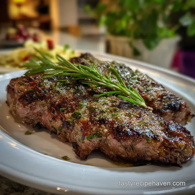 Garlic Herb Steakhouse Steak