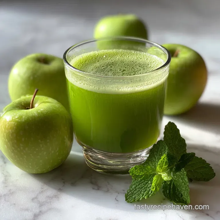 Green Apple Juice: Bracingly Tart