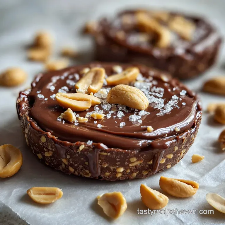 No-Bake Chocolate Peanut Butter Protein Ball Healthy 4-Ingredient Snack
