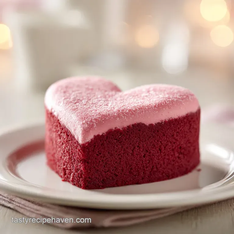 HeartShaped Valentine Sheet Cake: Chocolate and Berry