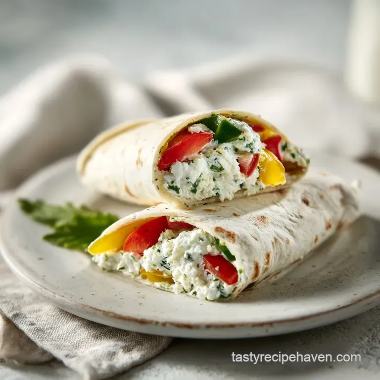 Herb-Infused 2-Ingredient Cottage Cheese Wrap