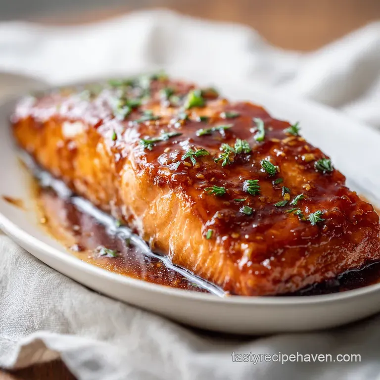 Flaky pink salmon fillet atop a vibrant vegetable puree, garnished with microgreens and a drizzle of oil.
