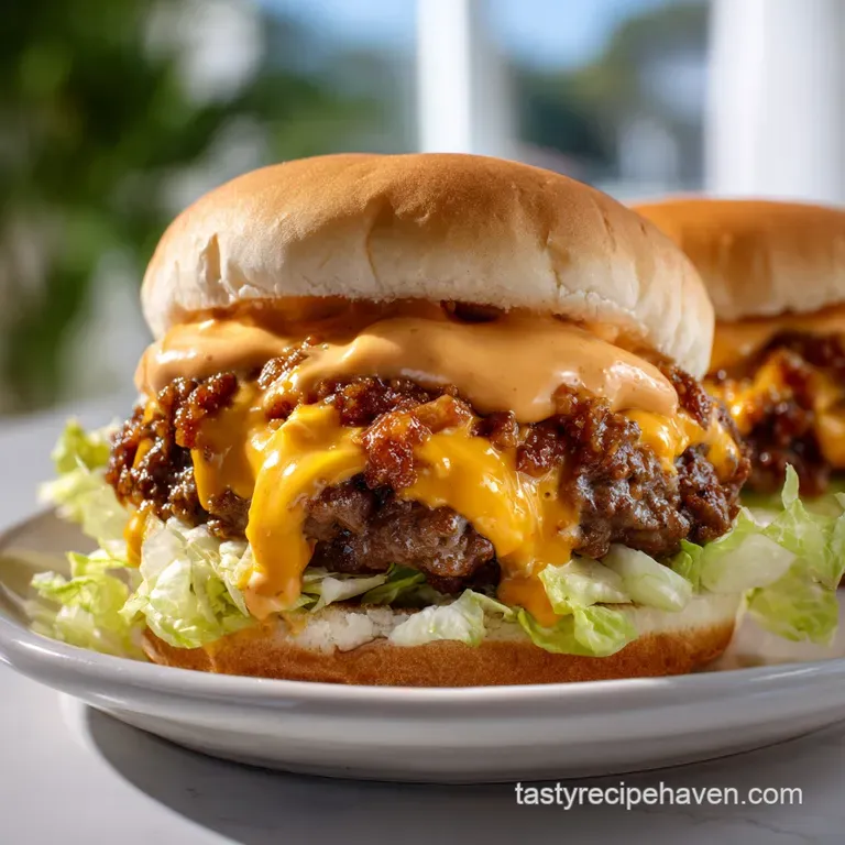 Easy in and out Burger Sauce Recipe: Homemade Secret Spread presentation