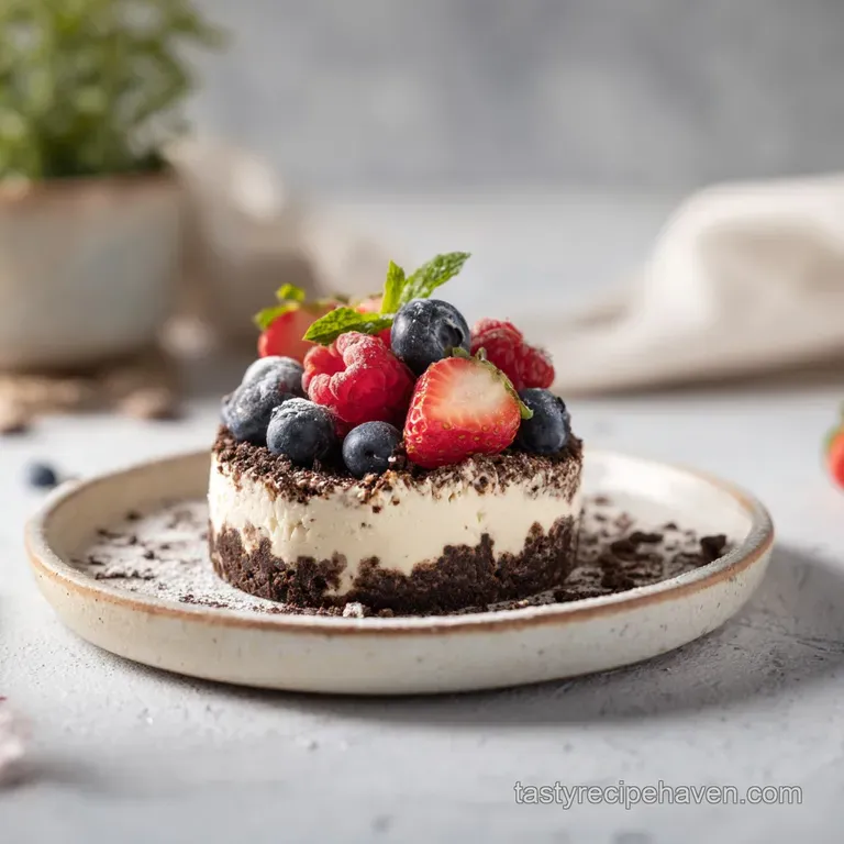 Delicious Keto Dirt Cake: Rich and Crunchy