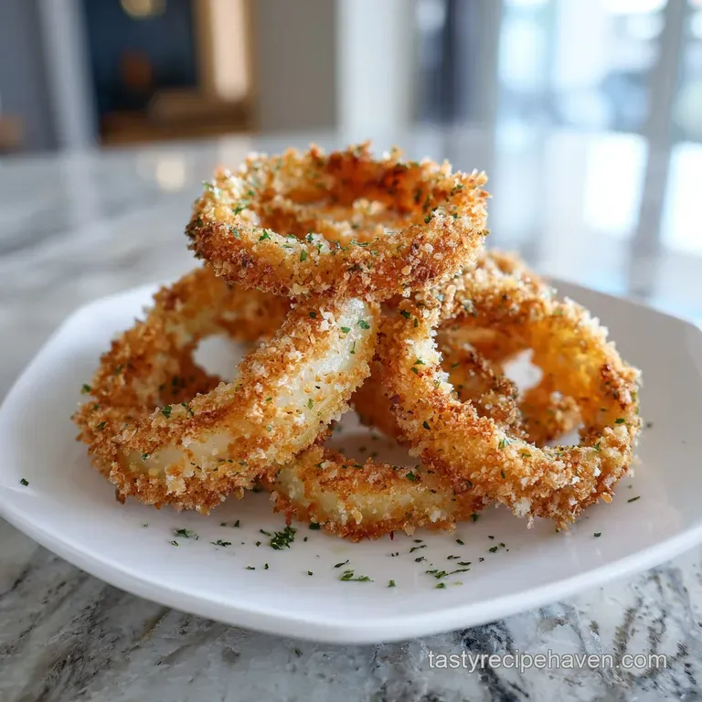Crispy Keto Onion Rings Recipe