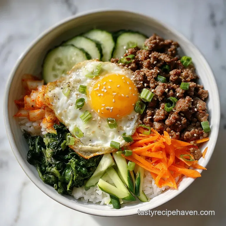 Korean Ground Beef Bowl