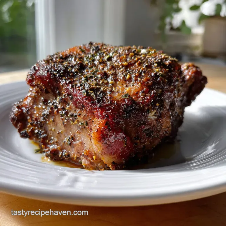 The Definitive Pork Butt Rub Recipe presentation