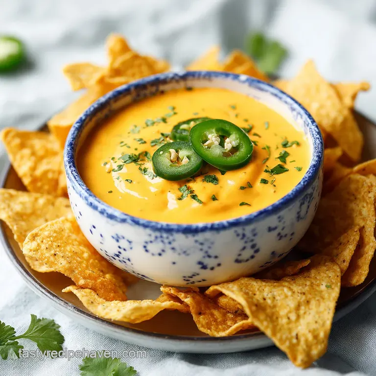 Nacho Cheese Sauce with Jalape&ntilde;os