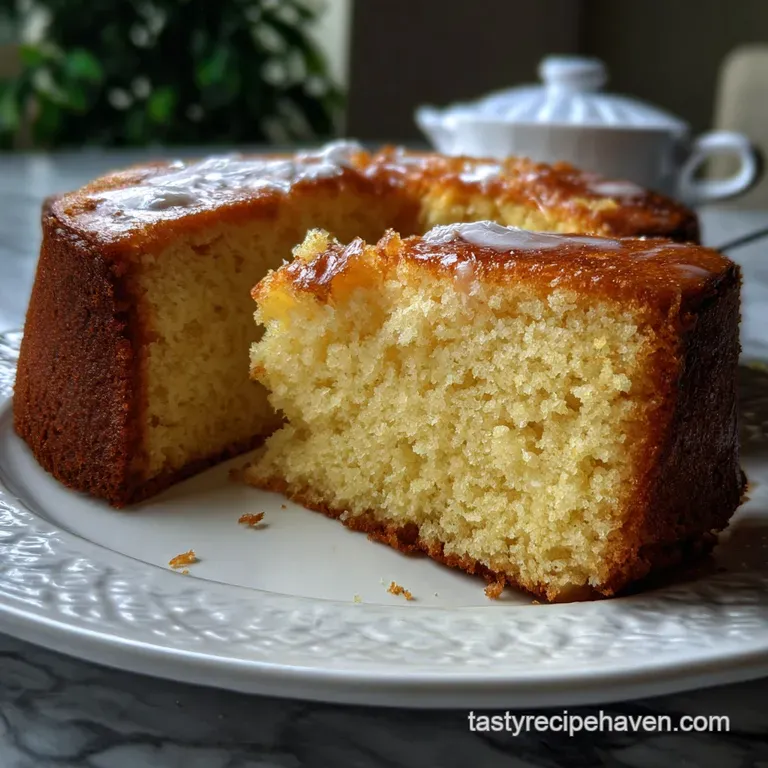 New Years Cake: Festive Citrus Sponge