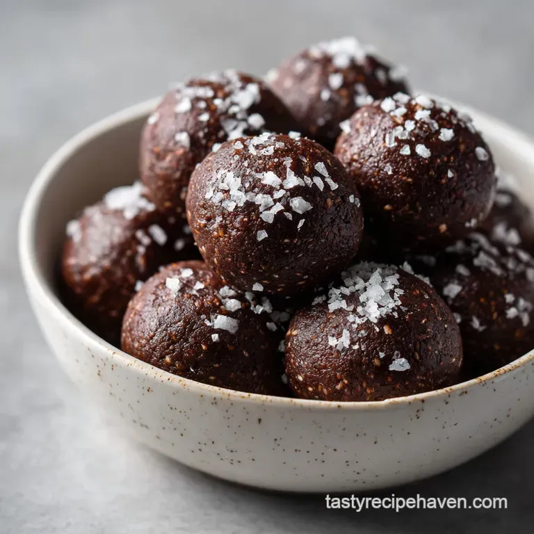 Energy Balls: Fudgy No Bake Date Bites