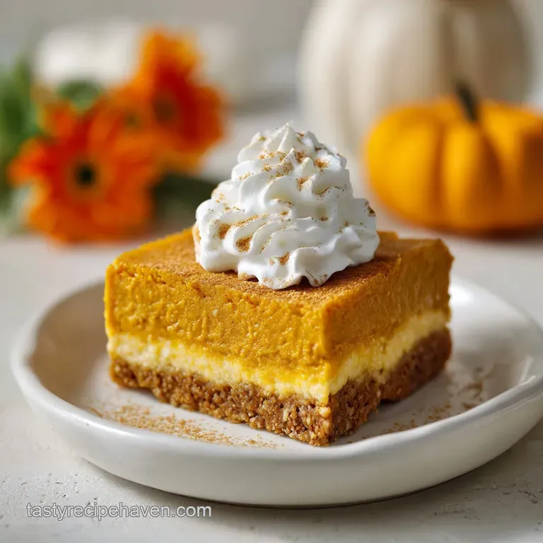 No Bake Pumpkin Cheesecake Bars With Gingersnap Crust