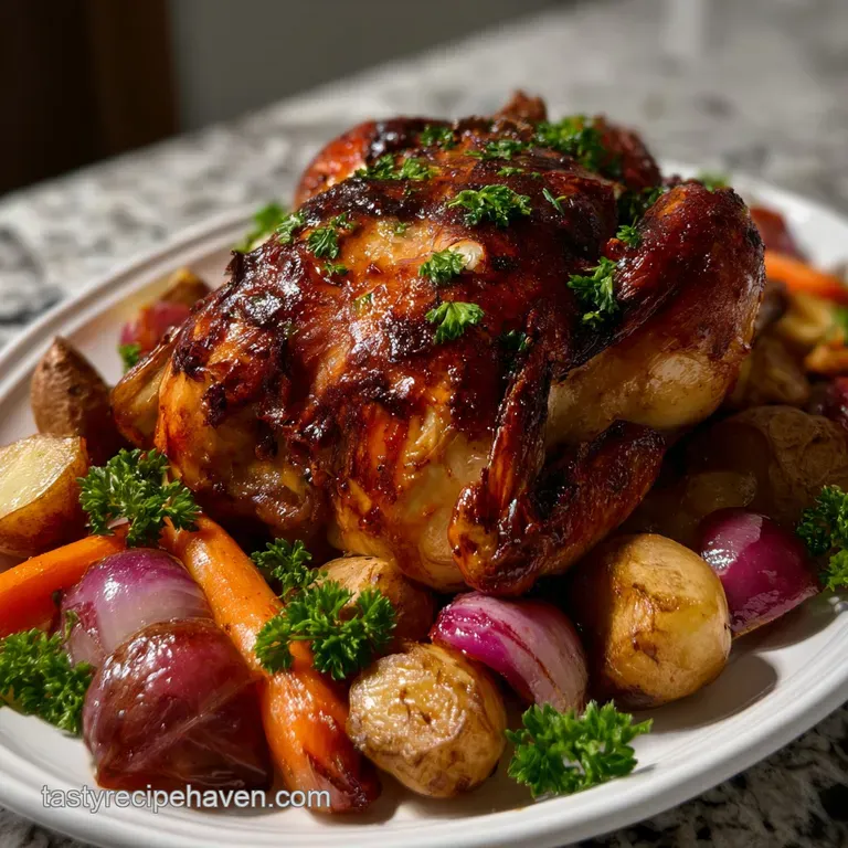 Winter Dinner Recipe with Roasted Chicken
