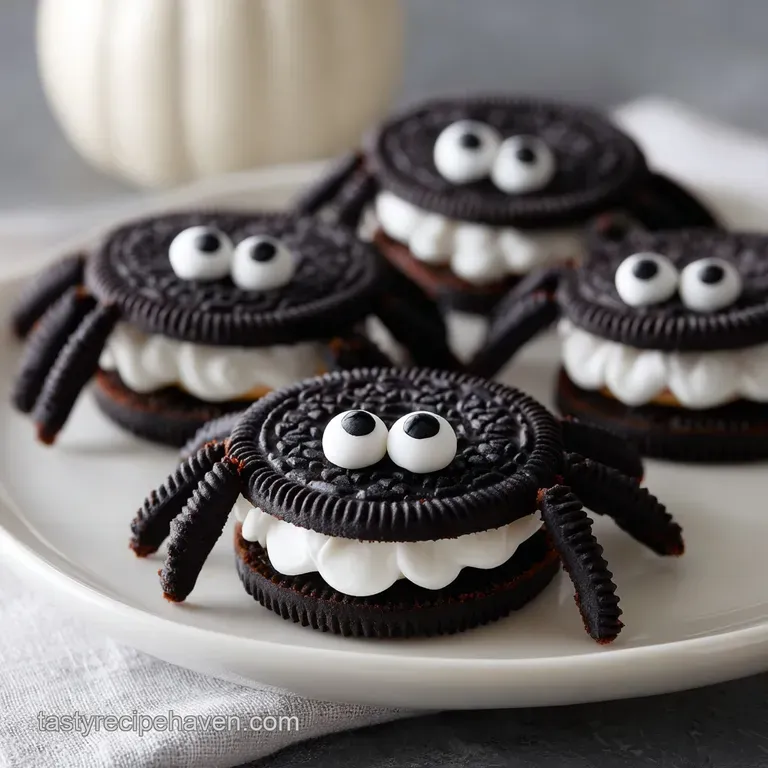 Oreo Spider Cookies Recipe