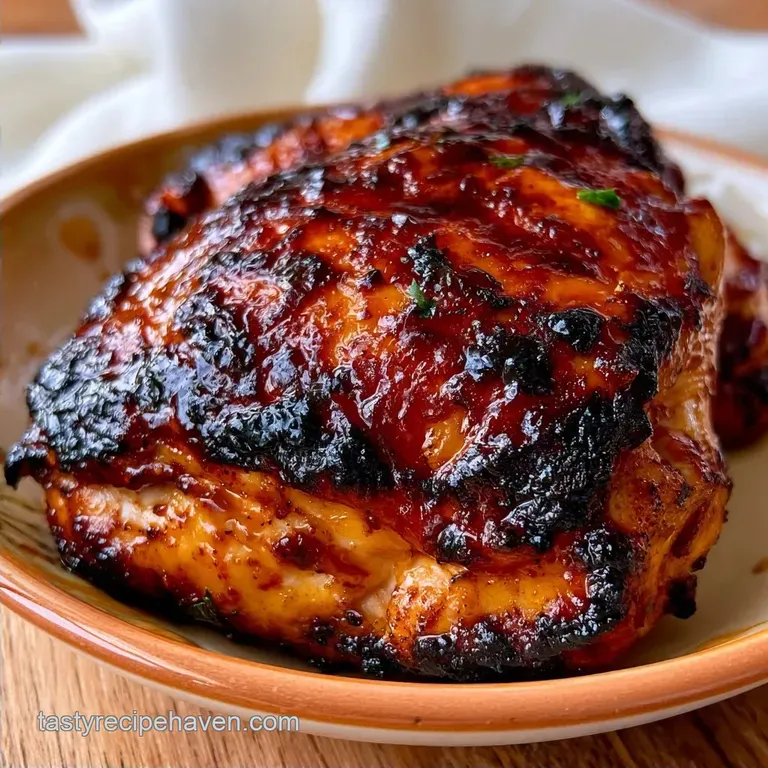 Oven Baked BBQ Chicken in 45 Minutes